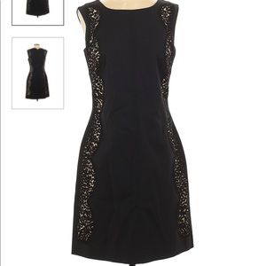 Lilly Black Sleeveless with lace detailing